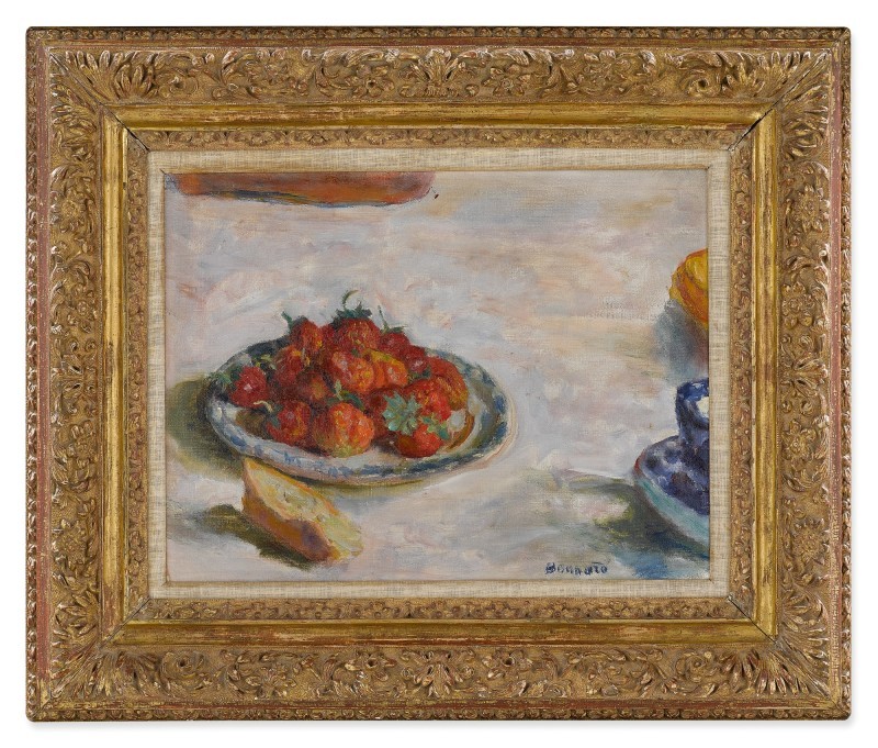 Prato de morangos, de Pierre Bonnard (Foto: Reprodução Sothebys)
