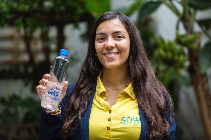 Anna Luisa trabalha com projeto desde os 15 anos de idade — Foto: Divulgação