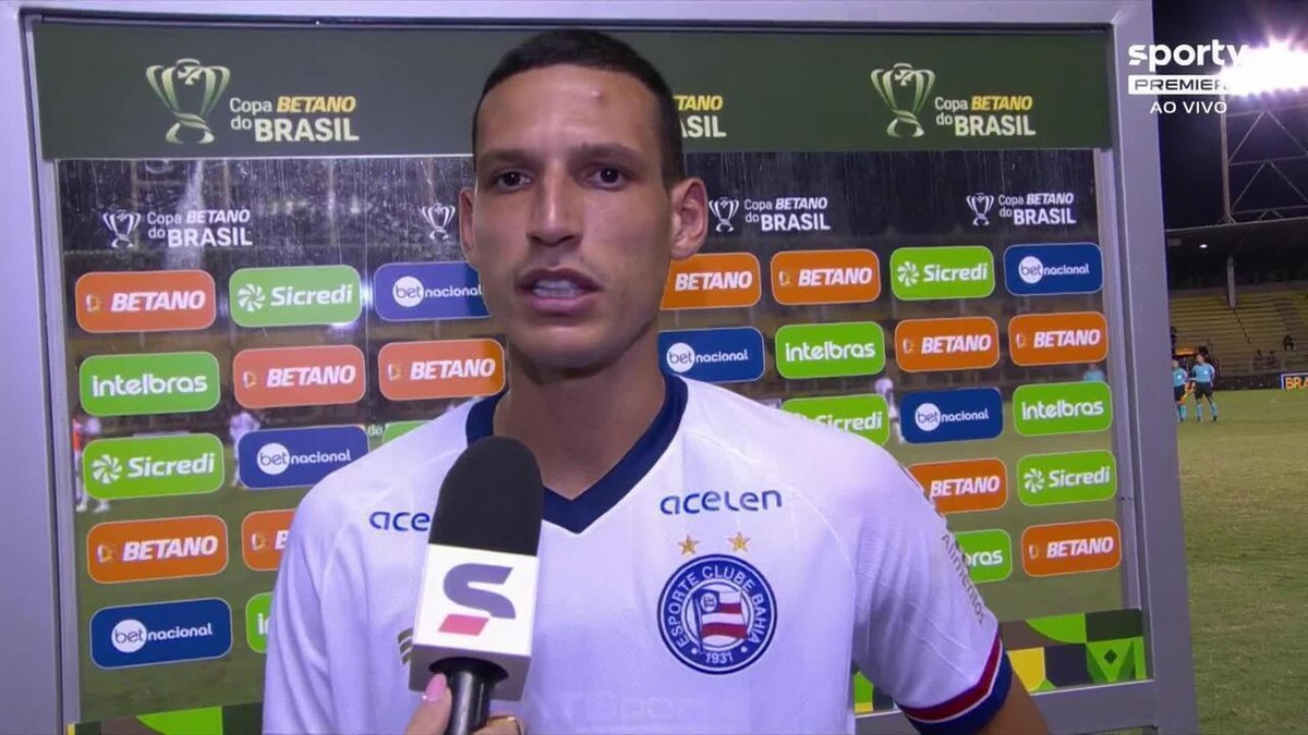 Gabriel Xavier celebra primeiro gol pelo Bahia e pede cautela na Copa