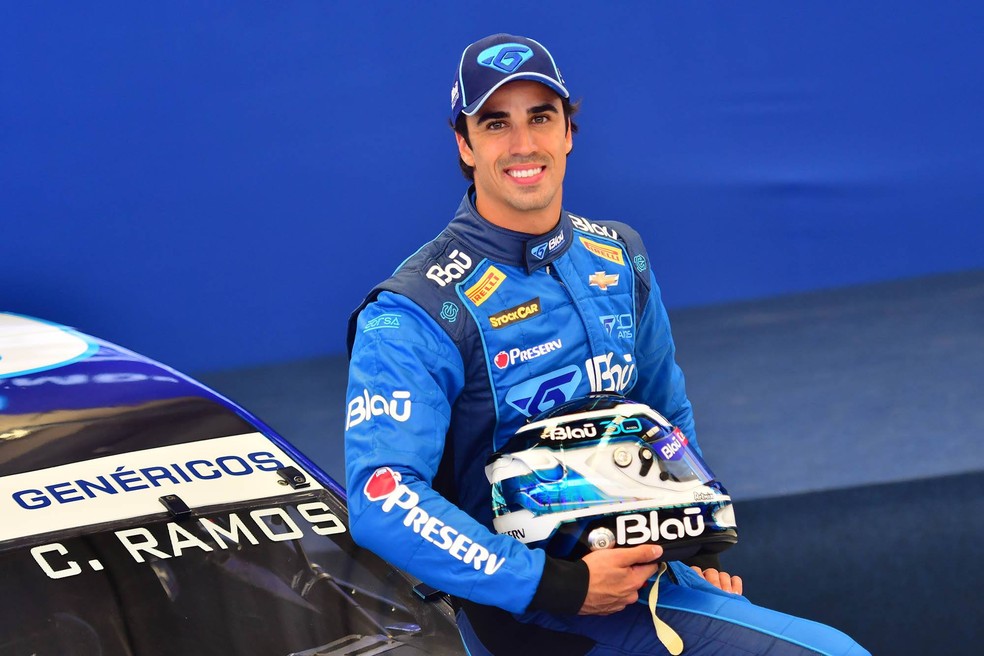 Piloto gaÃºcho Cesar Ramos corre na Stock Car desde 2015 (Foto: Blau Motorsport/DivulgaÃ§Ã£o)