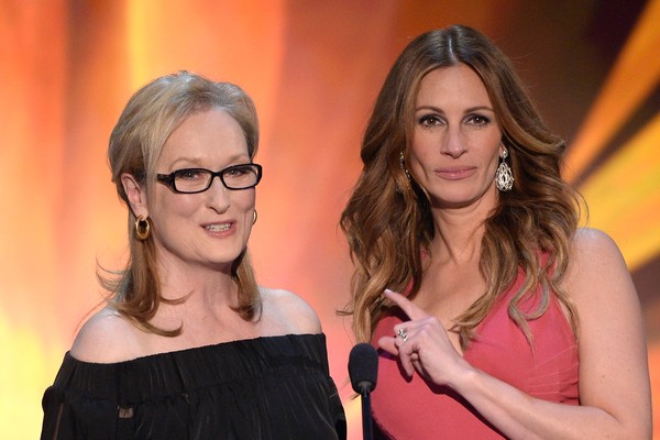 Meryl Streep e Julia Roberts (Foto: Getty Images)