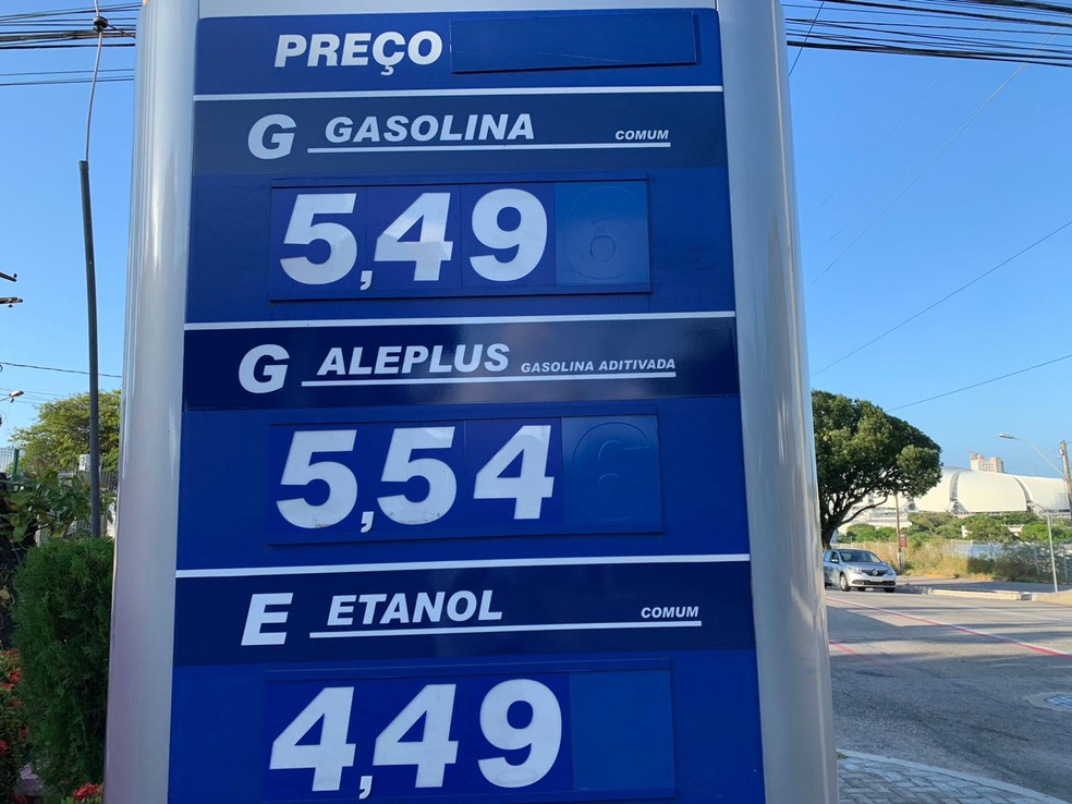 Aumento no preço da gasolina em Natal: Petrobras nega desabastecimento de  combustível | Rio Grande do Norte | G1