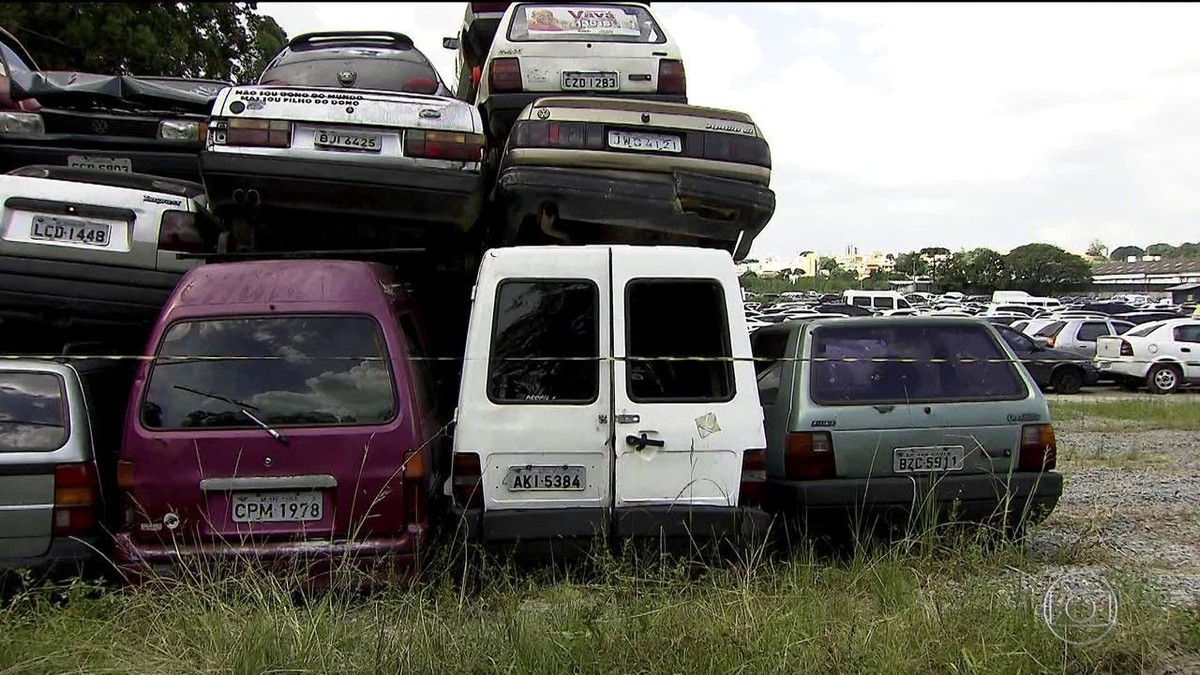 Pátio do Detran de SP reúne veículos com até R 14 milhões em dívidas São Paulo G1