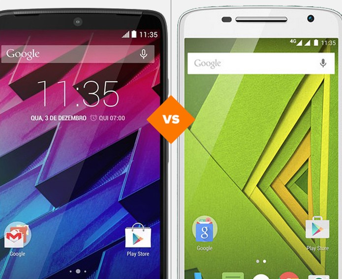 Qual smartphone da Motorola com foco na bateria se dá melhor no comparativo? (Foto: Arte/TechTudo)