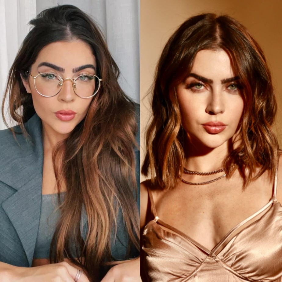 Jade Picon: antes e depois da transformação capilar