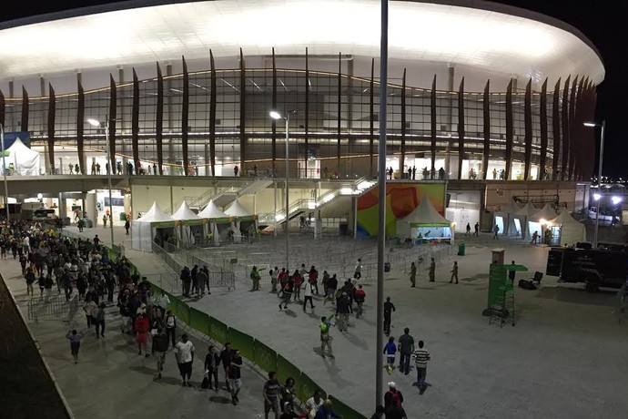 Arena Carioca 1; basquete; olimpíada 2016 (Foto: Gustavo Rotstein)