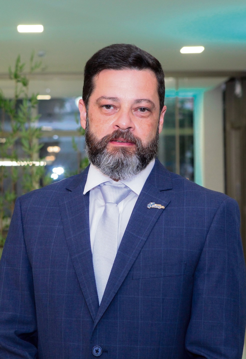 O diretor-geral da Proeng, Antônio Pereira Gonçalves, é o homenageado pelo nome do prédio — Foto: Divulgação/Proeng