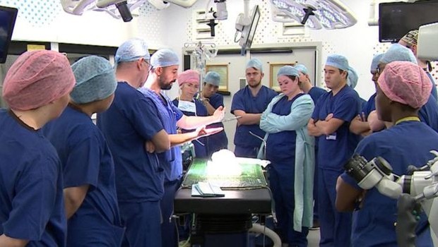 A primeira cirurgia ocorreu em setembro de 2018 (Foto: BBC )