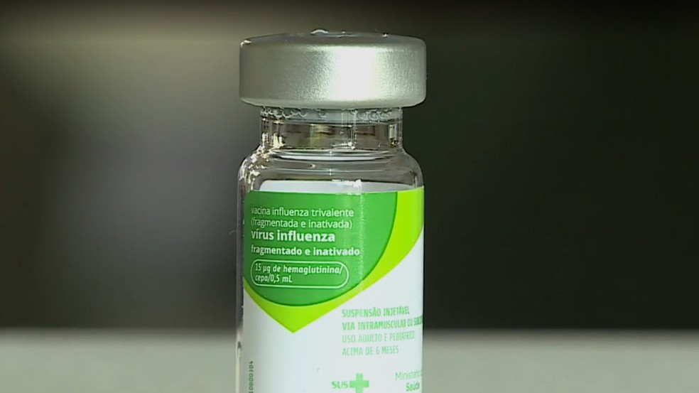 Vacina contra gripe (Foto: Reprodução/TV Globo)