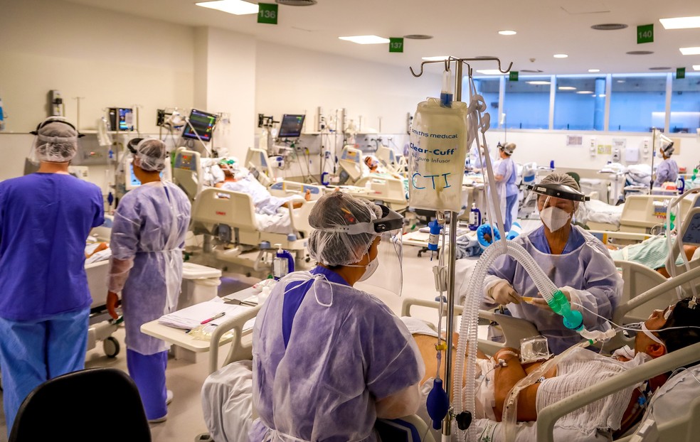 Taxa de ocupação de UTI por pacientes com Covid-19 em MT cai para 63,65% |  Mato Grosso | G1