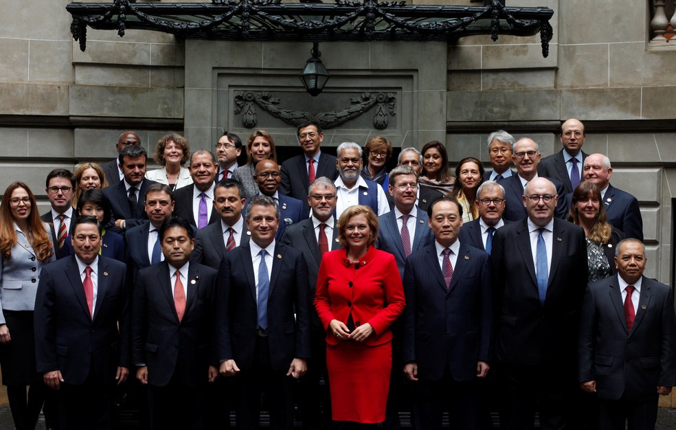 Ministros de Agricultura dos paÃ­ses do G20 se encontram na Argentina (Foto: Reuters)