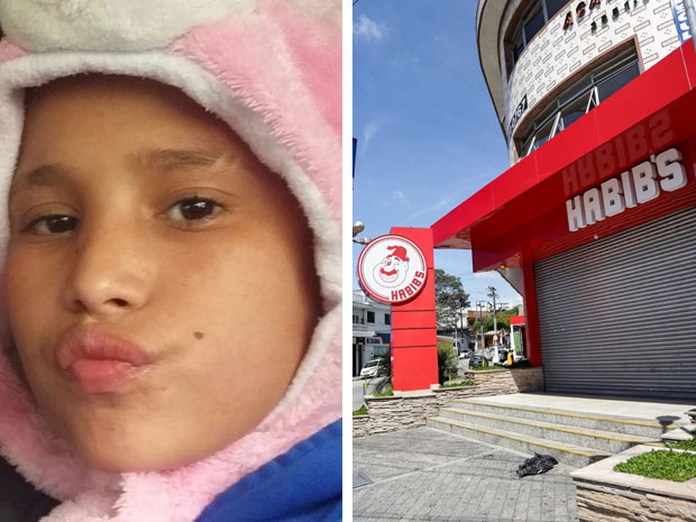 João Victor morreu após confusão no Habib's — Foto: Reprodução/Arquivo pessoal / Newton Menezes/Futura Press/Estadão Conteúdo 