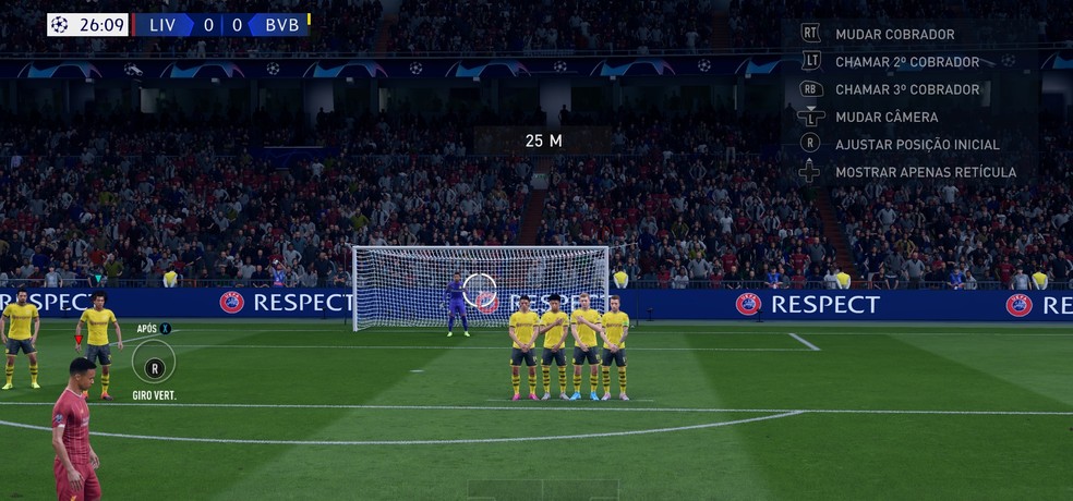Como bater falta no FIFA 20? Veja passo a passo e domine novo sistema de  cobrança do jogo, fifa