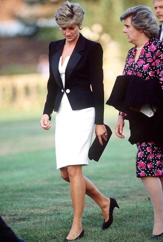 Princesa Diana ainda é referência de moda. (Foto: Pinterest)