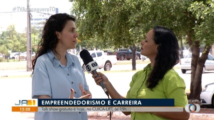 Talk Show sobre empreendorismo é realizado nesta terça-feira (21) na UFT