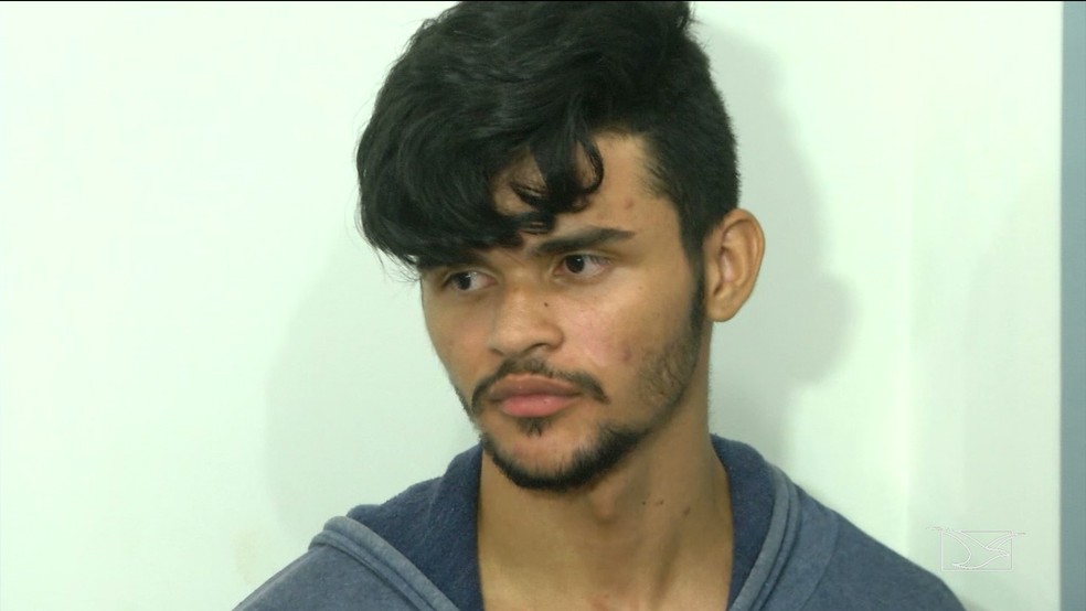 Paulo Ricardo Lima, de 18 anos, não aceitava o fim do relacionamento e resolveu invadir uma sala de aula armado.  — Foto: Reprodução/TV Mirante
