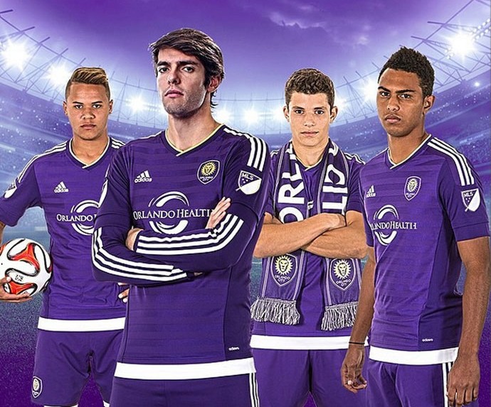 Orlando City divulga camisa para estreia na MLS em 2015 com Kaká