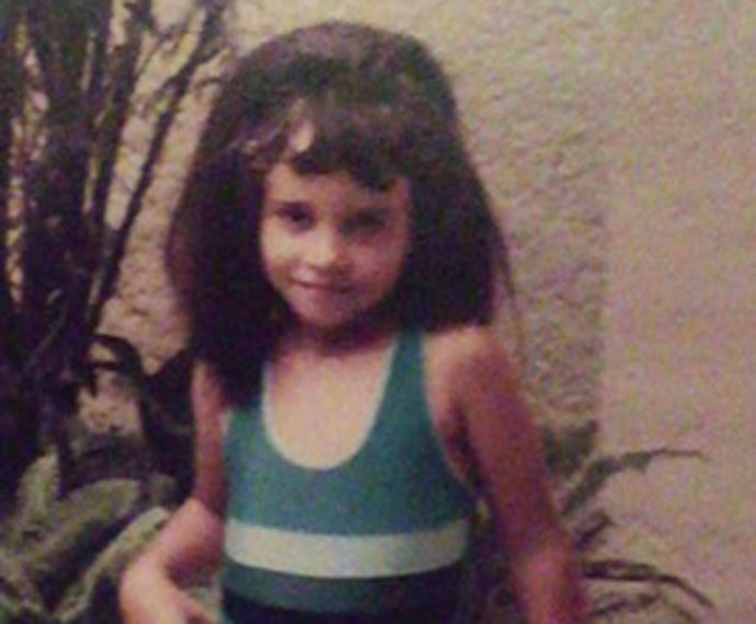 Suzana Pires quando criança (Foto: Arquivo Pessoal)
