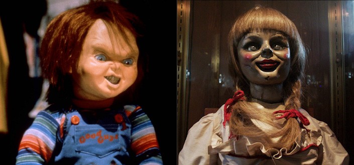 Chucky e Annabelle. (Foto: Reprodução)