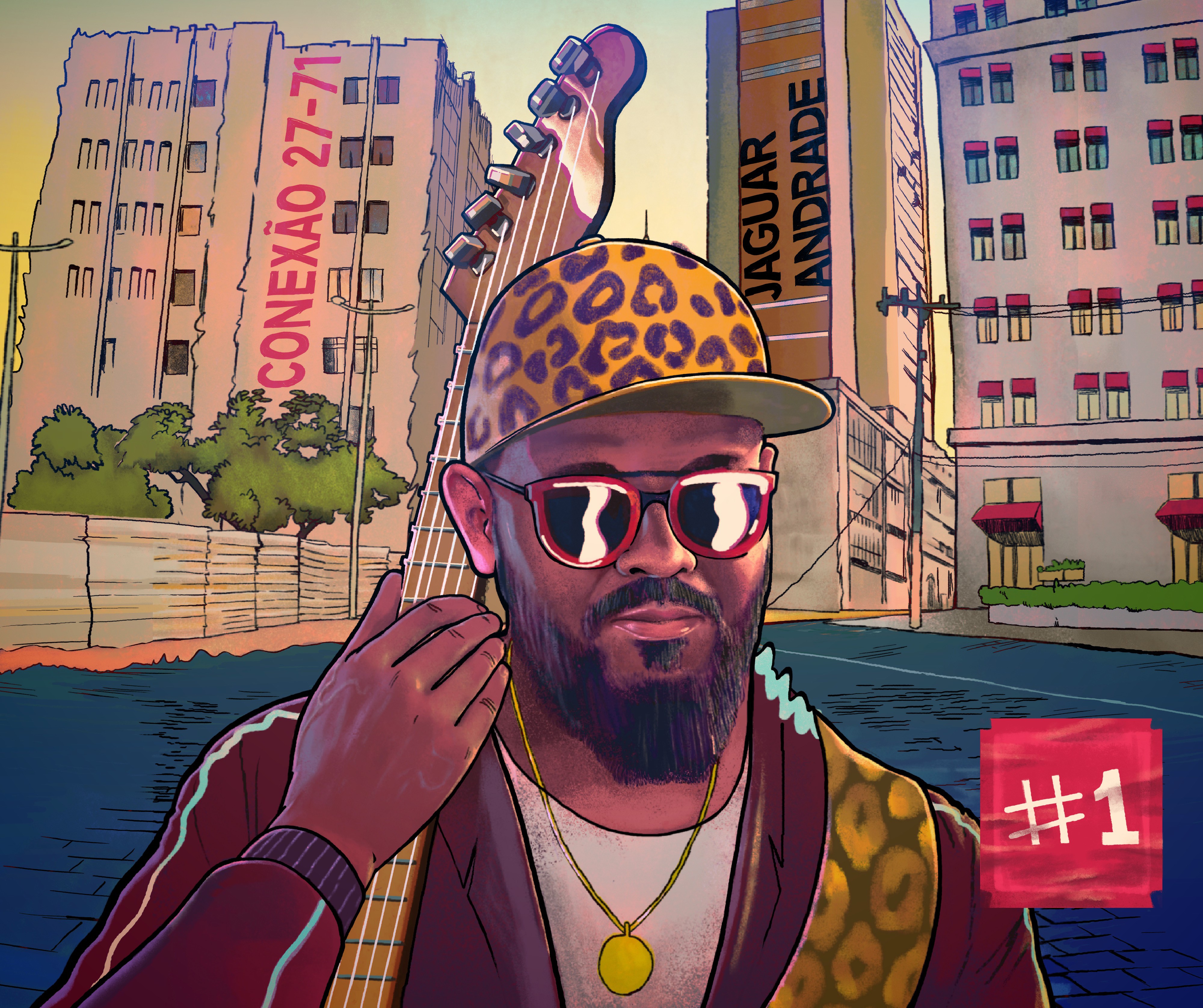 Guitarrista Jaguar Andrade apronta disco instrumental que sai pelo selo de Carlinhos Brown