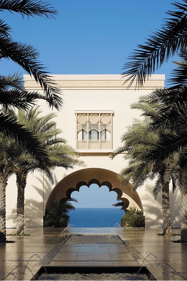 The Al Husn Courtyard at the Shangri-La Muscat (Foto: HERBERT FERNANDES)