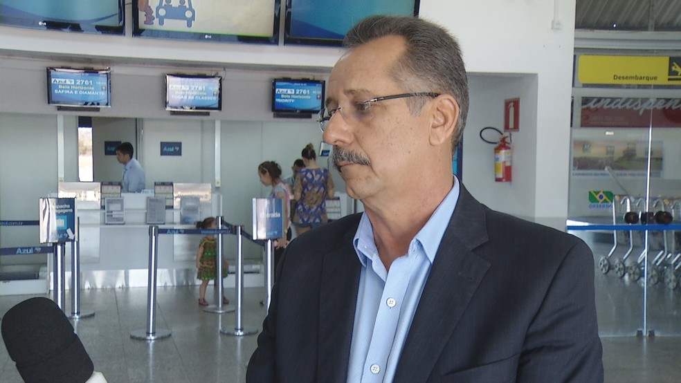Prefeito de Janaúba fala sobre a açao do vigia e sobre a recosntrução da creche (Foto: Reprodução/Inter TV dos Vales)