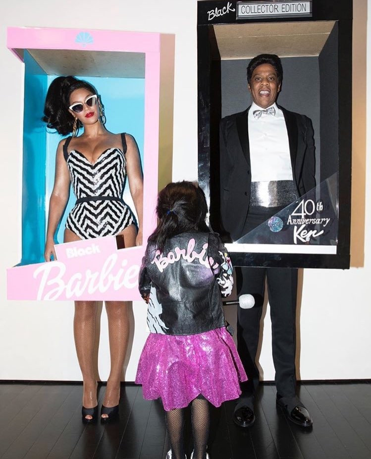 Beyoncé e Jay Z com Blue Ivy (Foto: Reprodução/ Instagram)