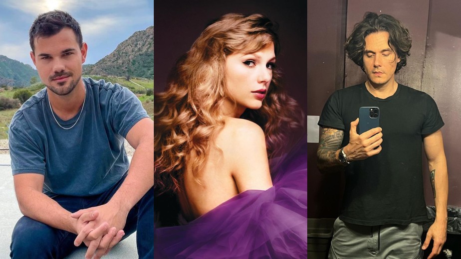 Taylor Swift já se relacionou com Taylor Lautner e John Mayer no passado