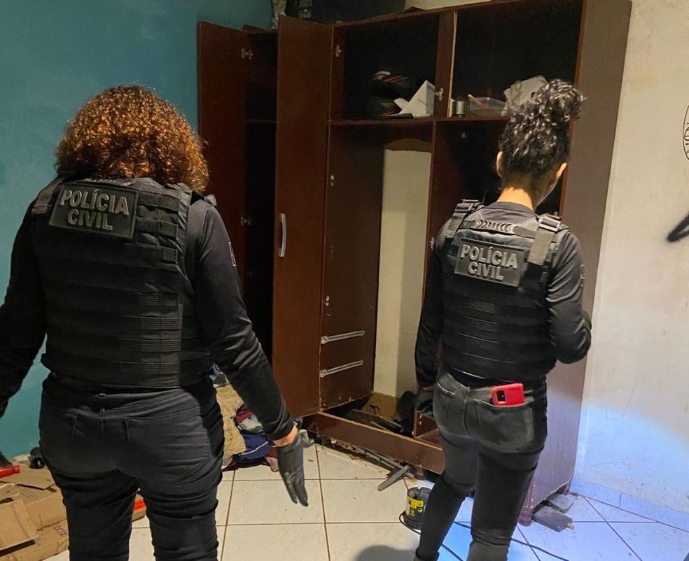 Operação Mensageiros cumpre 36 mandados na manhã desta quinta (9) — Foto: Polícia Civil 