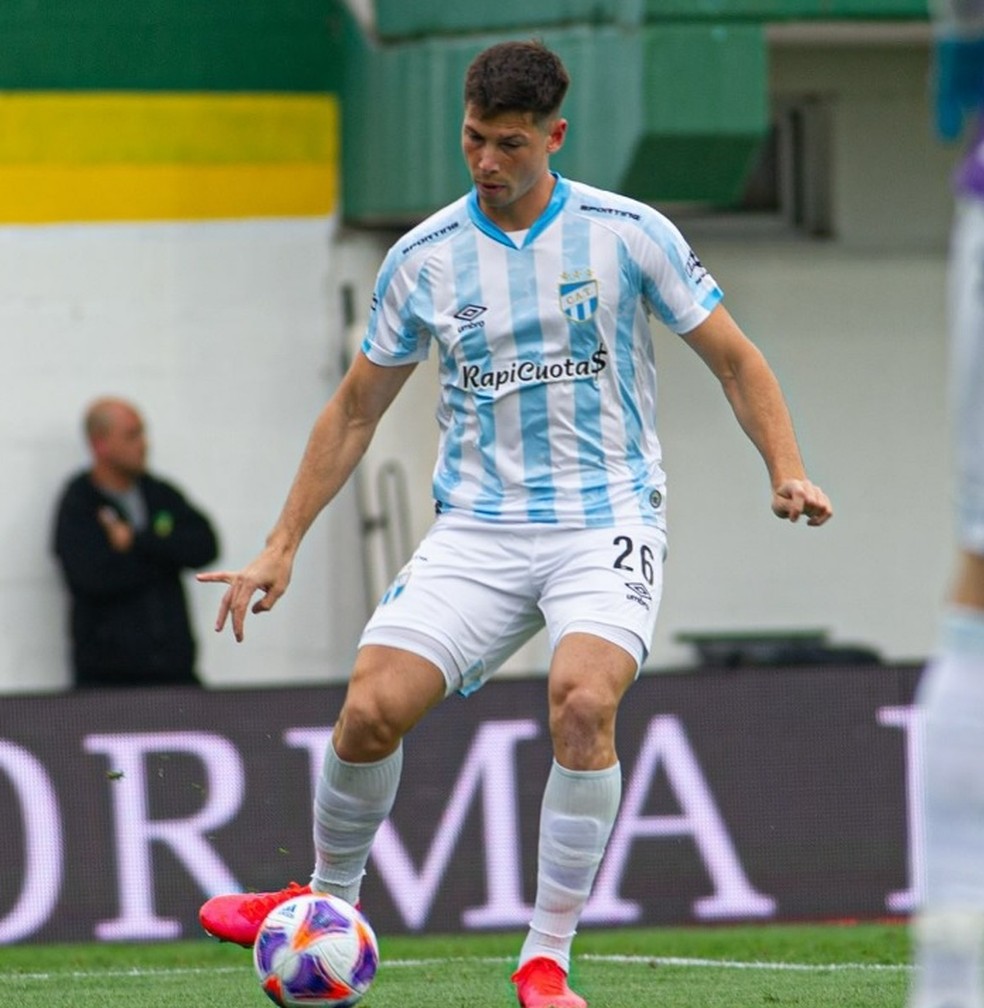 Manuel Capasso, zagueiro do Atl�tico Tucum�n � Foto: Matías Carreño Vázquez