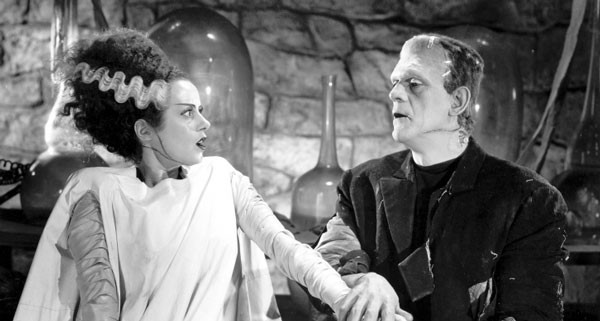 A Noiva de Frankenstein faz parte do universo de terror da Universal, ao lado de criaturas como o Drácula e Lobisomem (Foto: Divulgação)
