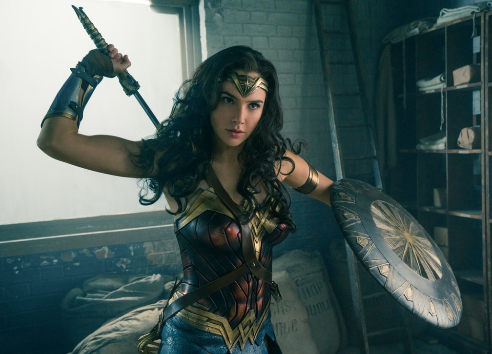 Gal Gadot em 'Mulher Maravilha'  — Foto: Divulgação