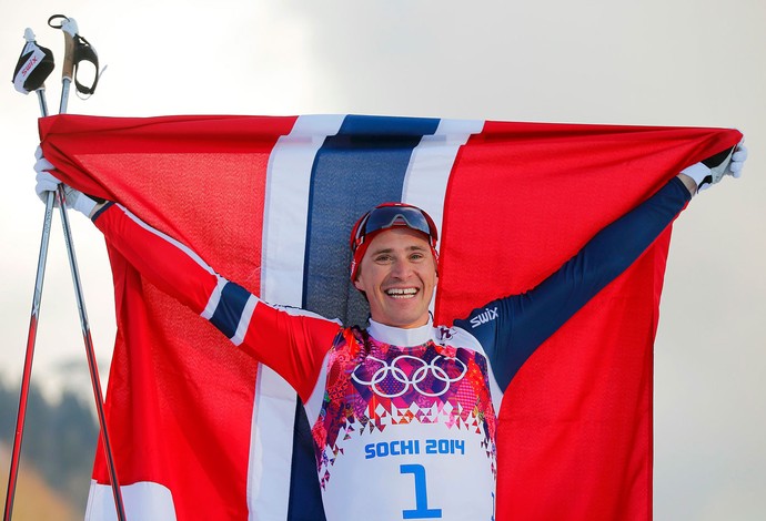 Ola Vige nHattestad-Esqui Cross-Country Emil Joensson (Foto: Reuters)