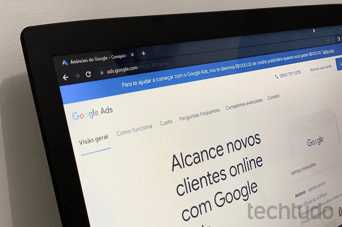 Como criar uma conta no Google Ads