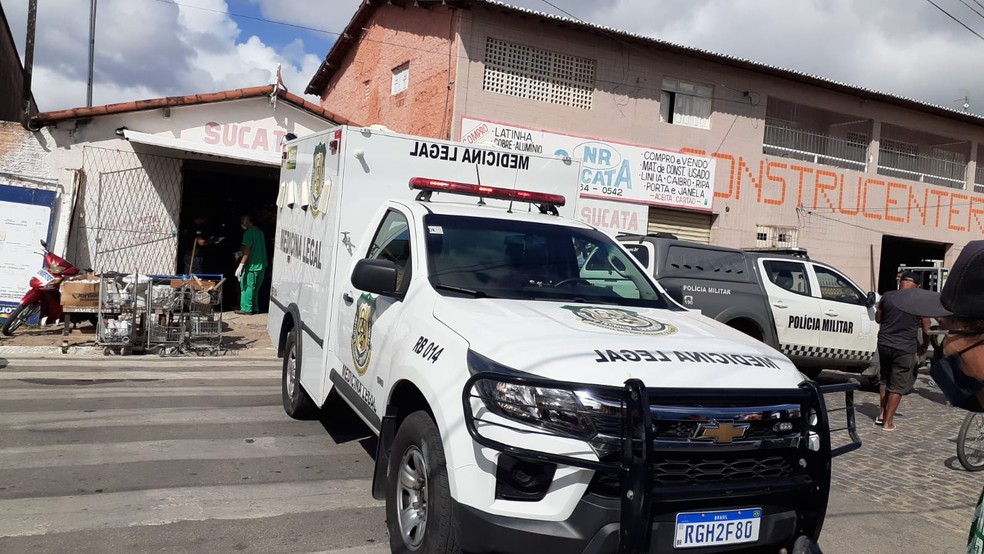 Comerciante é morto a tiros na Grande Natal — Foto: Julianne Barreto/Inter TV Cabugi