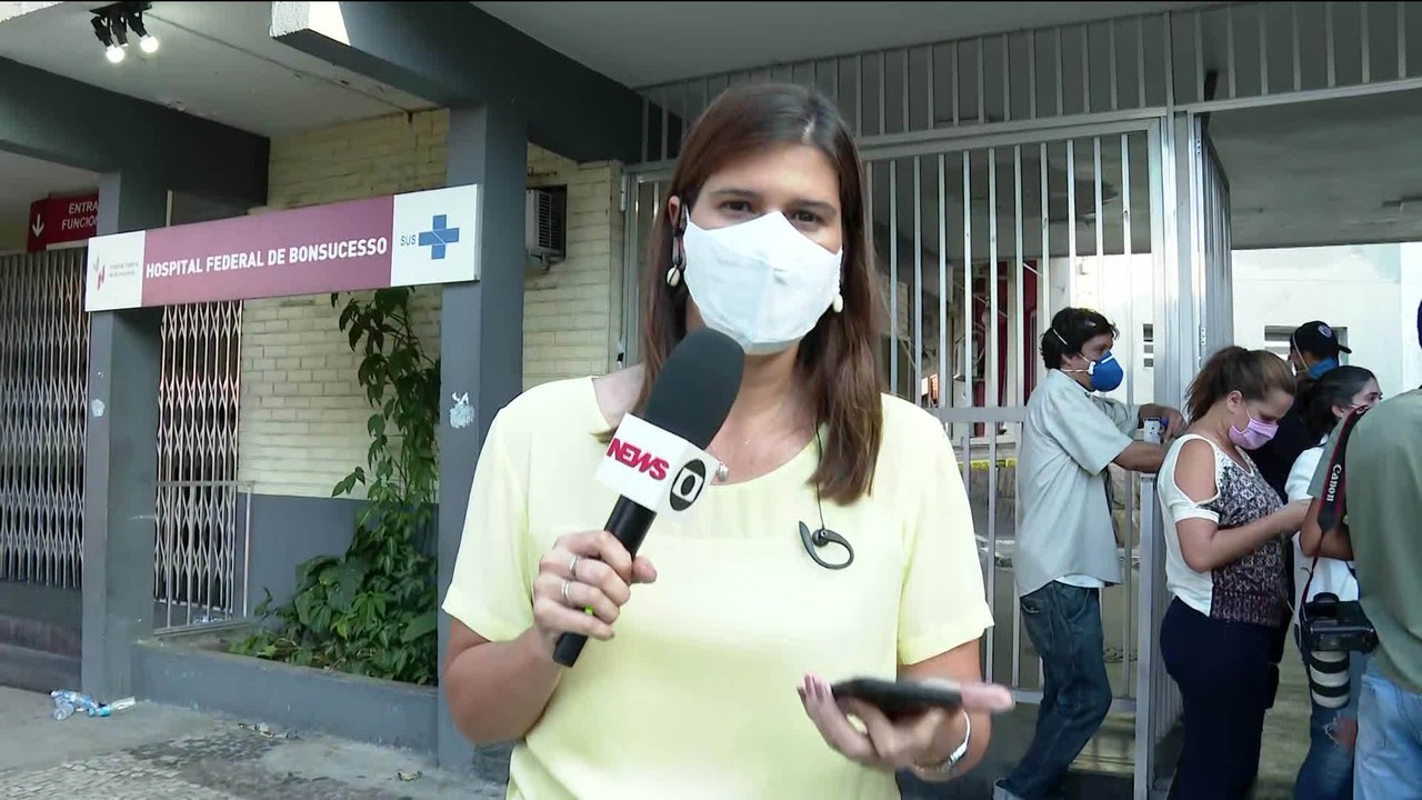 Dois pacientes morrem durante incêndio em hospital do Rio de Janeiro