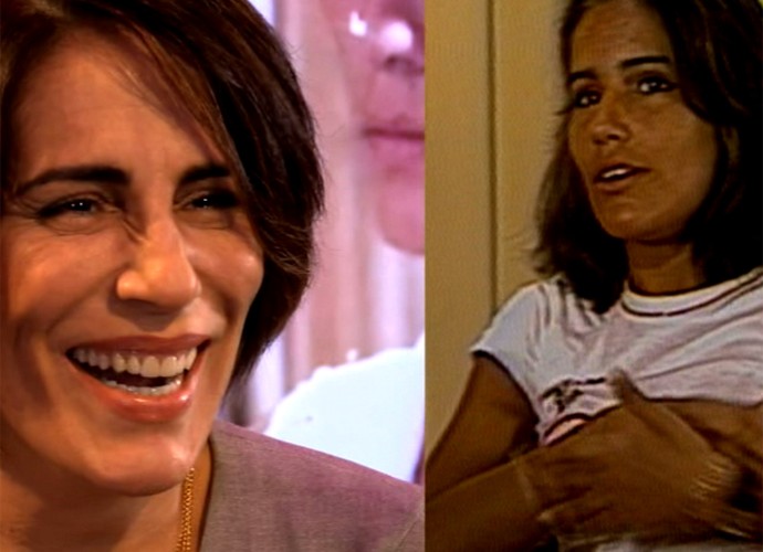 Antes e depois de Gloria Pires (Foto: Estrelas / TV Globo)