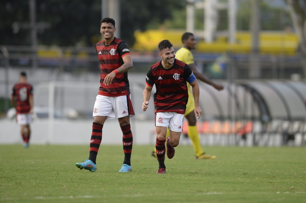 Daniel Cabral, em Flamengo x Madureira — Foto: Foto: Marcelo Cortes