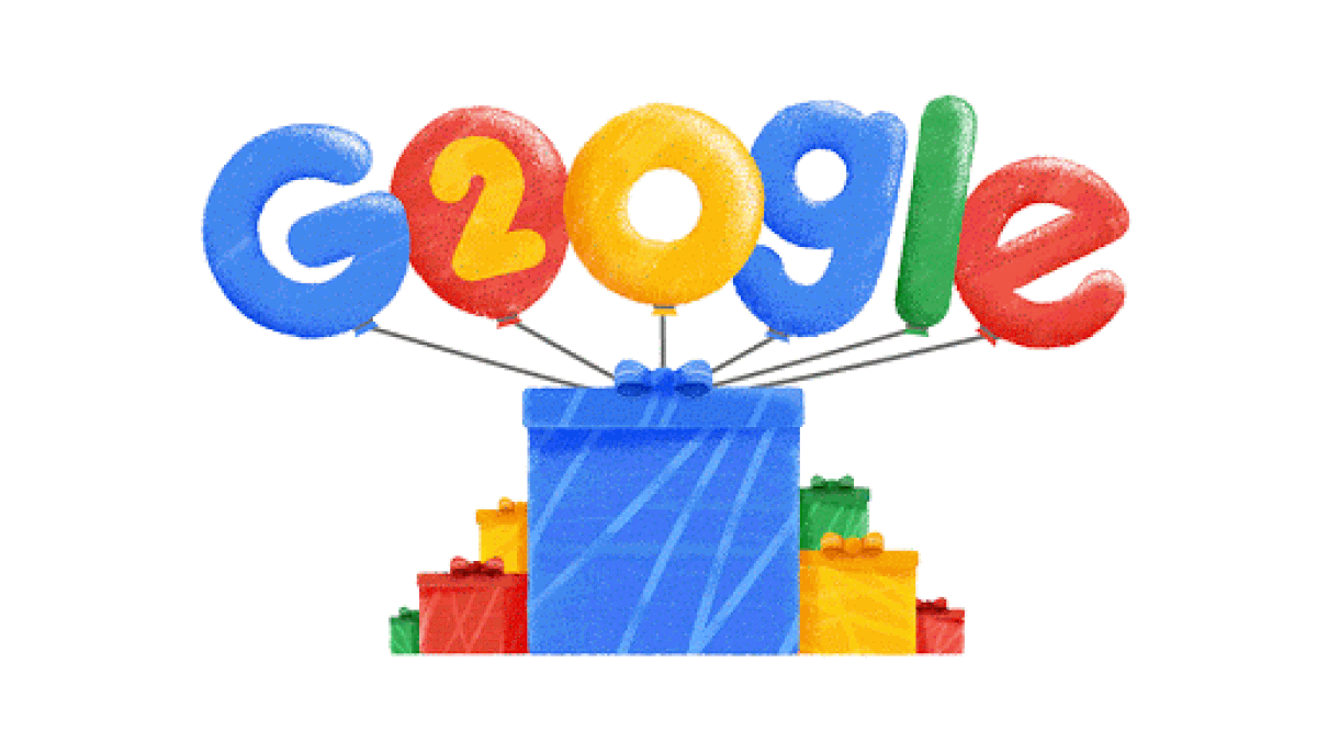 Aniversario Do Google Ganha Doodle Comemorativo De 20 Anos Internet Techtudo