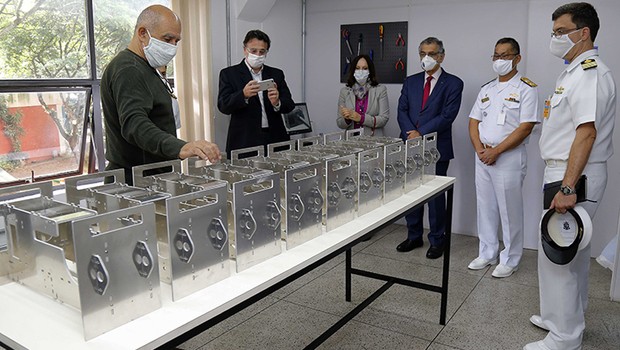 USP e Marinha vão produzir ventiladores de baixo custo para tratamento de pacientes com covid-19 (Foto: Cecília Bastos/USP Imagens)