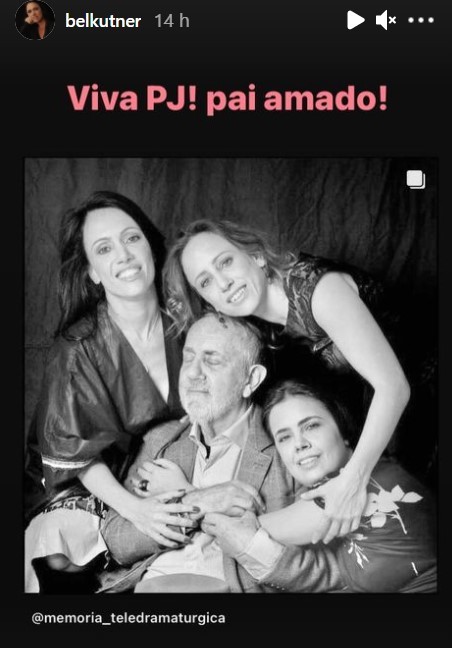 Paulo José ganha festa de aniversário da família (Foto: reprodução/instagram)