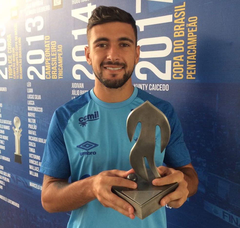 Troféu Globo Minas: Thiago Neves e Arrascaeta recebem 