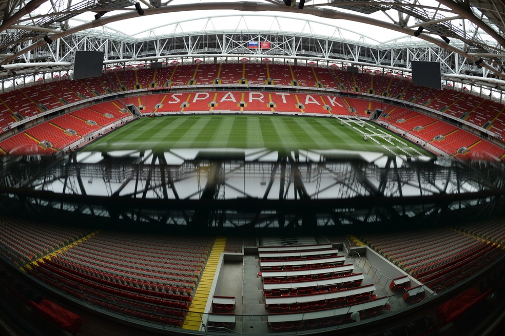 Estádio do Spartak será uma das quatro sedes da Copa das Confederações (Foto: AFP)