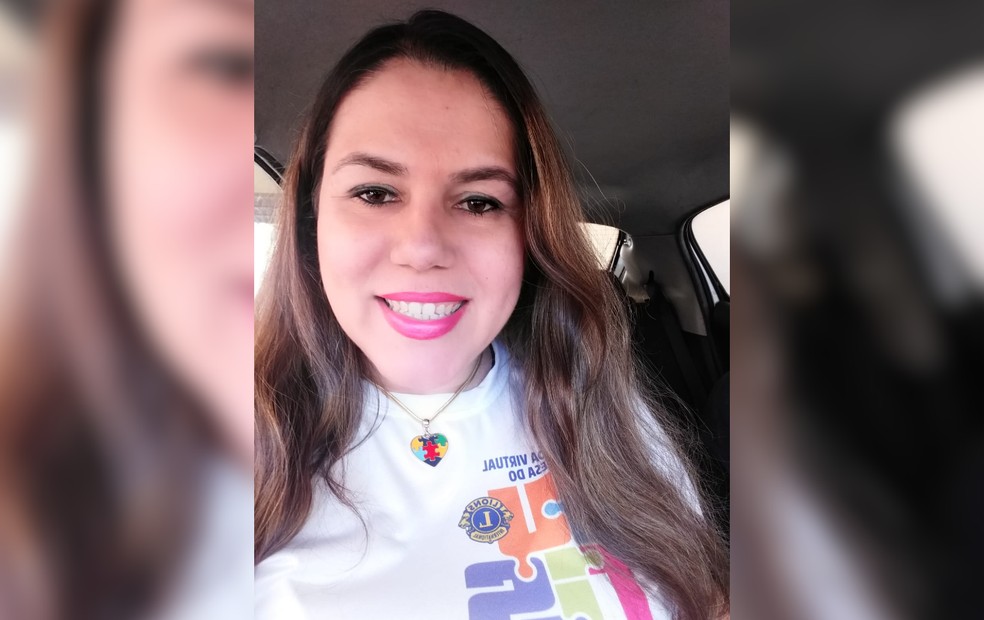 Rúbia dos Santos, moradora de Tupã, foi diagnosticada com autismo aos 47 anos  — Foto: Rúbia Julienne Maldonado dos Santos /Arquivo pessoal