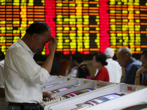 Bolsa de Xangai (Foto: Aly Song/Reuters)