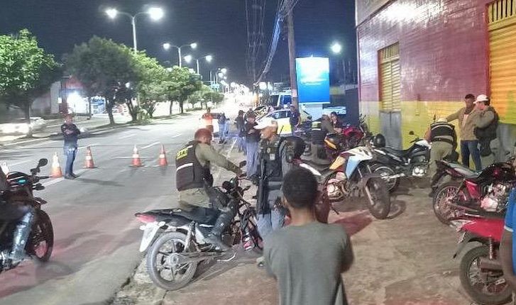 Operação da polícia apreende 20 motos por poluição sonora em São Luís