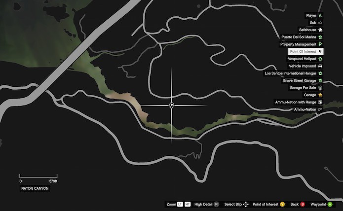 Localização da Peyote que transforma o jogador em Pé-Grande (Foto: Reprodução/Reddit)