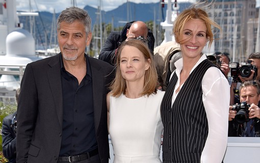 George Clooney, Jodie Foster e Julia Roberts