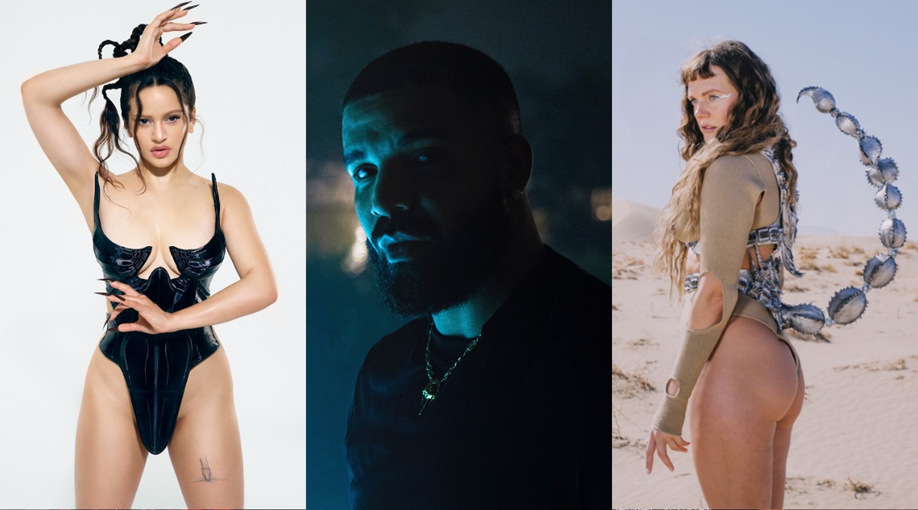 Lollapalooza: 3º dia tem astro do rap e novas divas globais com Drake, Rosalía, Tove Lo e Aurora