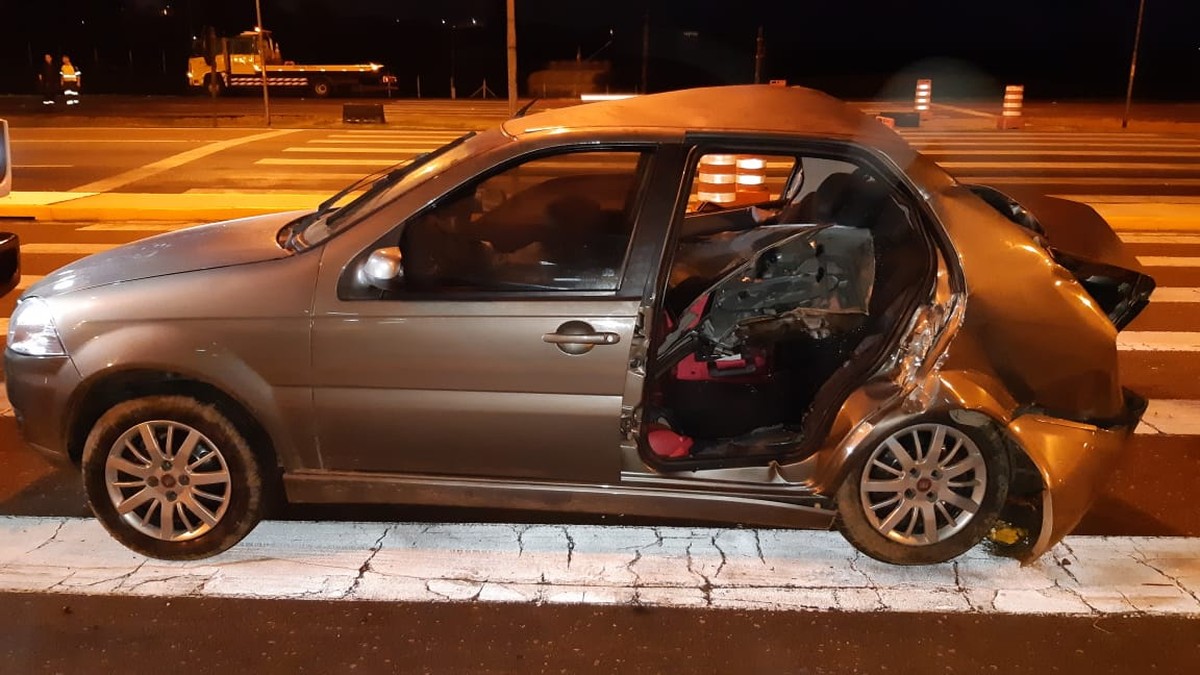 Cinco pessoas ficam feridas em acidente no Contorno Leste, em Curitiba - G1